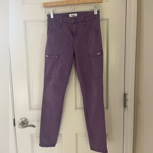 Stitch Fix Pistola Hannah Eco Cargo Skinny Pant Purple 0